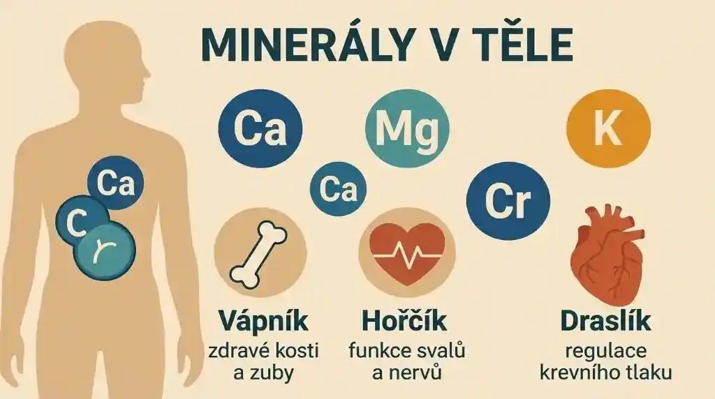 Minerály v těle